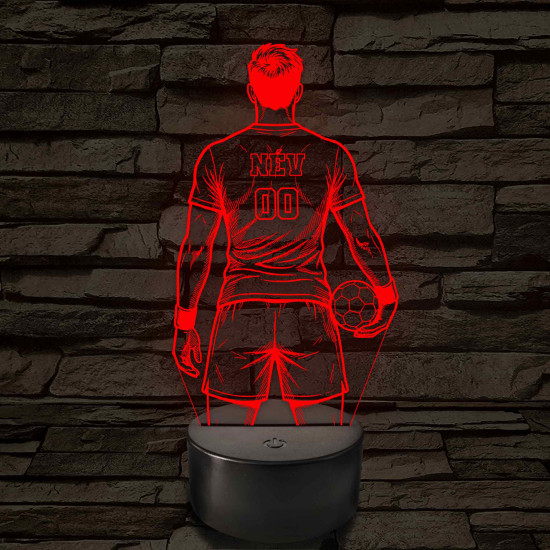 Kézilabdás Fiú – 7 színű, színváltós LED lámpa