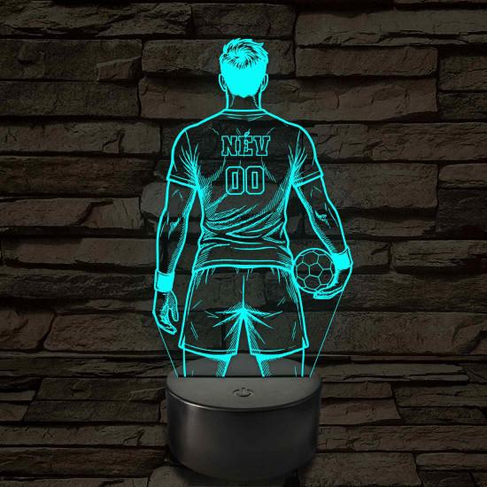 Kézilabdás Fiú – 7 színű, színváltós LED lámpa