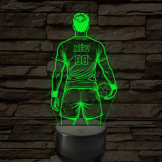 Kézilabdás Fiú – 7 színű, színváltós LED lámpa