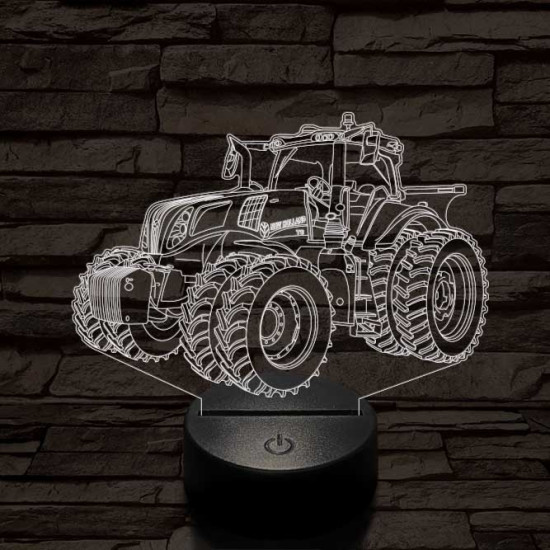 New holland genesis T8 traktor 3D led lámpa