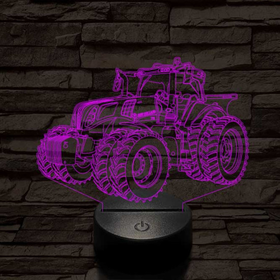 New holland genesis T8 traktor 3D led lámpa