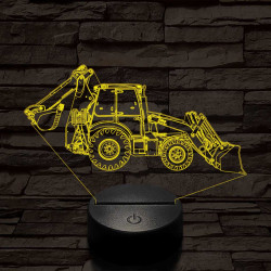 Markológép 7 színű 3D led lámpa