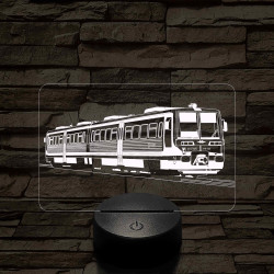 Uzsgyi Bpmot 416 mozdony 7 színű 3D led lámpa