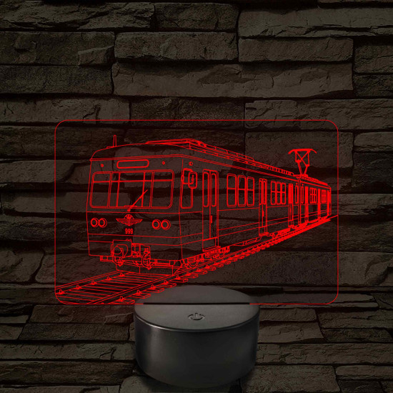 HÉV – 7 színű, színváltós LED lámpa