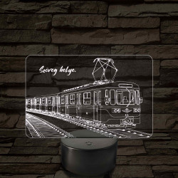 MIXA HÉV – 7 színű, színváltós LED lámpa