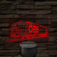 OBB Vectron mozdony – 7 színű, színváltós LED lámpa
