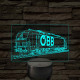 OBB Vectron mozdony – 7 színű, színváltós LED lámpa