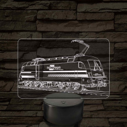 Rail Cargo Taurus mozdony – 7 színű, színváltós LED lámpa