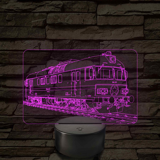 MDa motorvonat – 7 színű, színváltós LED lámpa