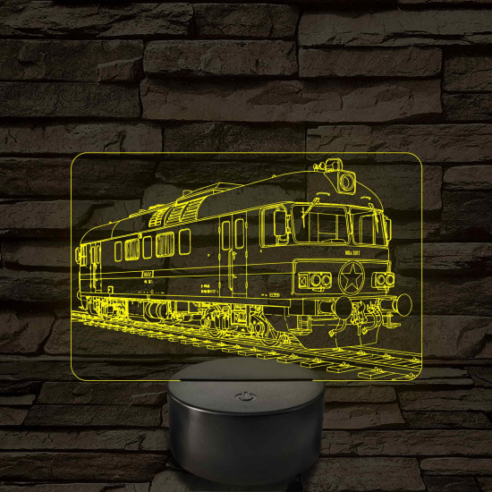 MDa motorvonat – 7 színű, színváltós LED lámpa