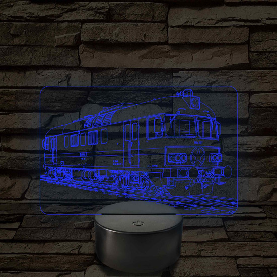 MDa motorvonat – 7 színű, színváltós LED lámpa