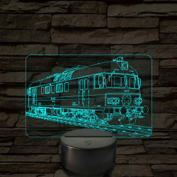 MDa motorvonat – 7 színű, színváltós LED lámpa