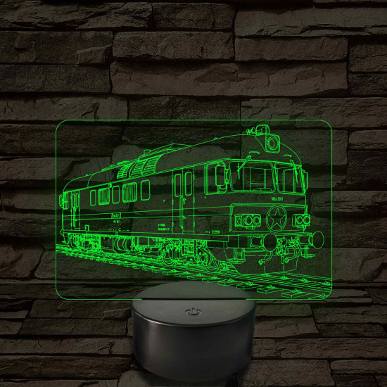 MDa motorvonat – 7 színű, színváltós LED lámpa