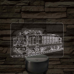 M40 mozdony – 7 színű, színváltós LED lámpa