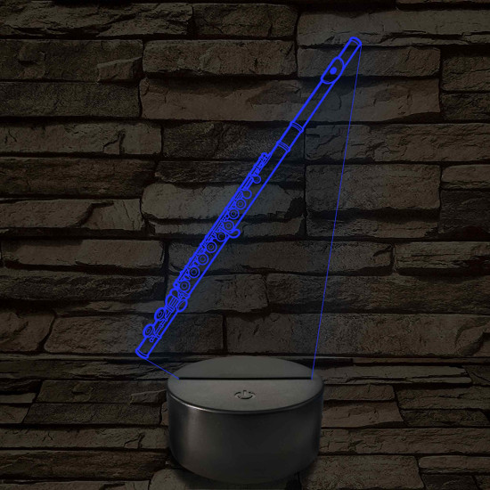 Fuvola – 7 színű, színváltós LED lámpa