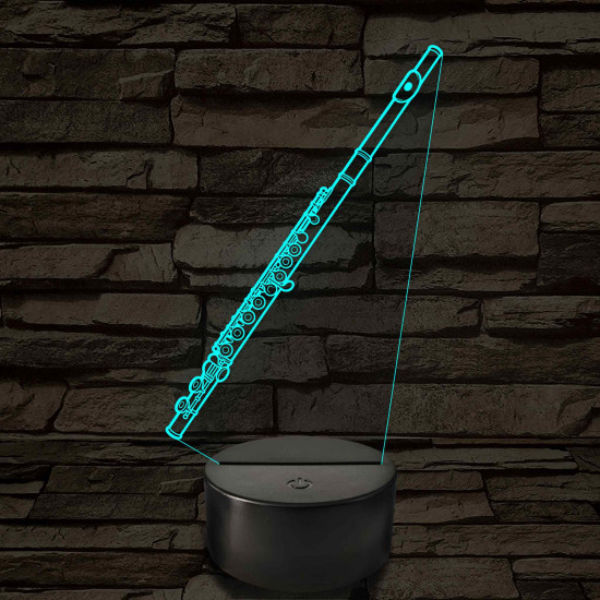 Fuvola – 7 színű, színváltós LED lámpa