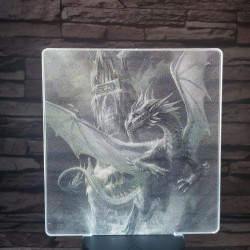 Repülő Sárkány 7 színű valósághű 3D led lámpa