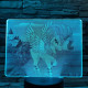 Pegazus 7 színű valósághű 3D led lámpa