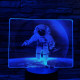 Űrsétaló Asztronauta 7 színű valósághű 3D led lámpa