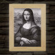 Mona Lisa – fakeretes, színváltós LED világítókép