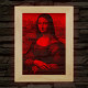 Mona Lisa – fakeretes, színváltós LED világítókép