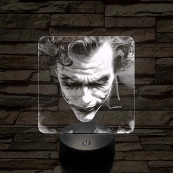 Joker 7 színű valósághű 3D led lámpa