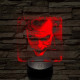 Joker 7 színű valósághű 3D led lámpa