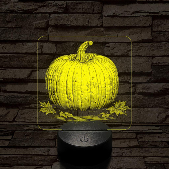 Óriástök 7 színű valósághű 3D led lámpa