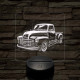 Chevrolet 3100 7 színű valósághű 3D led lámpa