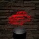 Chevrolet 3100 7 színű valósághű 3D led lámpa
