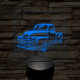 Chevrolet 3100 7 színű valósághű 3D led lámpa