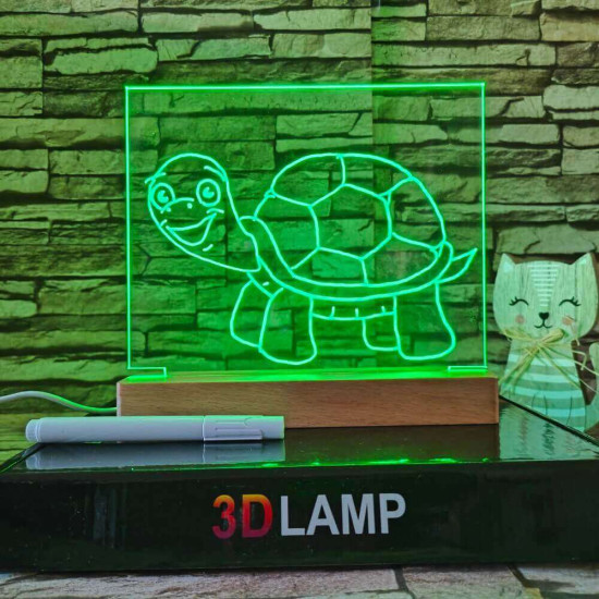 Rajzolható gyerekeknek 23*23 cm LED tábla