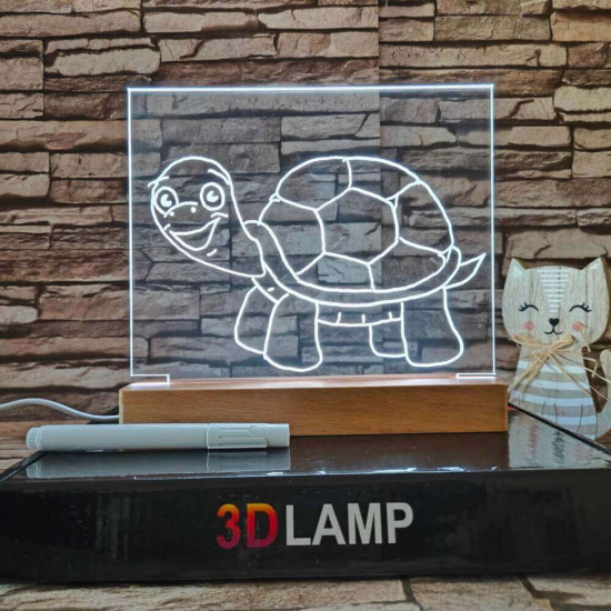 Rajzolható gyerekeknek 16*20 cm LED tábla