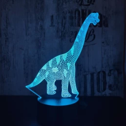 Brachiosaurus 3D led lámpa