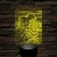 Hasznos Egyedi Ajándék Anyák Napjára 7 színű 3D led lámpa