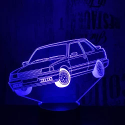 Amerikai autó  7 színű 3D led lámpa