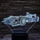 Forma1 3D led lámpa