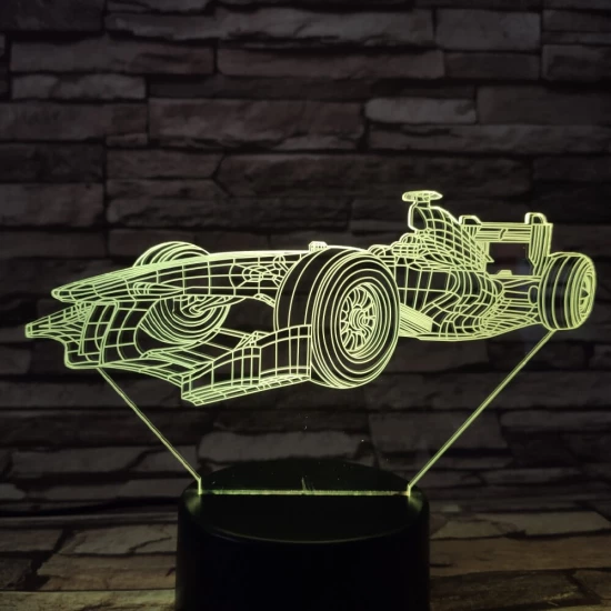 Forma1 3D led lámpa
