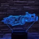 Forma1 3D led lámpa