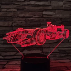 Forma1 3D led lámpa