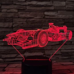 Forma1 3D led lámpa