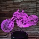 Chopper 3D led lámpa