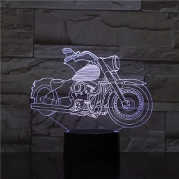 Motor 2 3D led lámpa