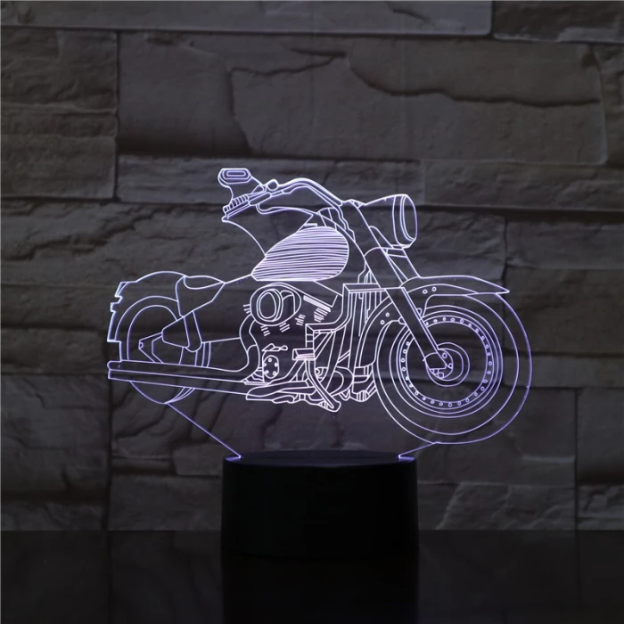 Motor 2 3D led lámpa