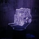 Targonca 7 színű 3D led lámpa
