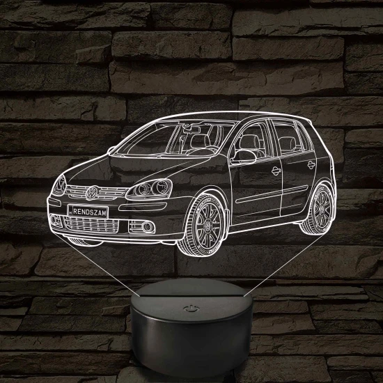 Golf MK V (5 ajtós) – 7 színű, színváltós LED lámpa