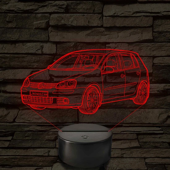 Golf MK V (5 ajtós) – 7 színű, színváltós LED lámpa