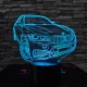 BMW fordul  7 színű 3D led lámpa