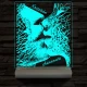 Csók szerelem személyre szabott 20 cm fa talppal 7 színű 3D led lámpa