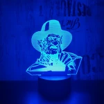 Freddy Krueger 7 színű 3D led lámpa